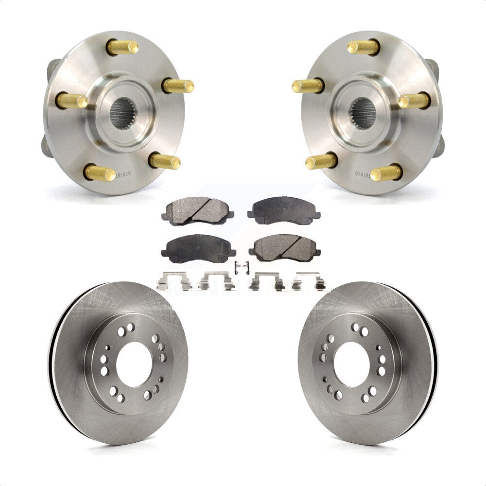 Transit Auto KBB-104981 Wheel Bearing and Hub Assembly for 2001 Mitsubishi Eclipse, Mitsubishi Galant - Front product image