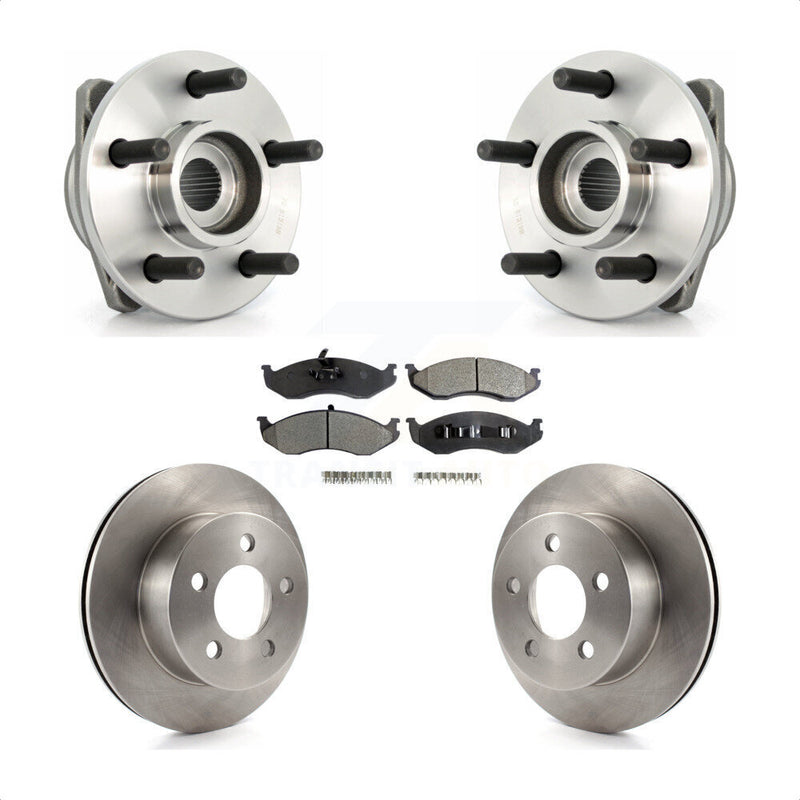 Transit Auto KBB-104983 Wheel Bearing and Hub Assembly for 2000-2006 Jeep Cherokee, Jeep TJ, Jeep Wrangler - Front product image