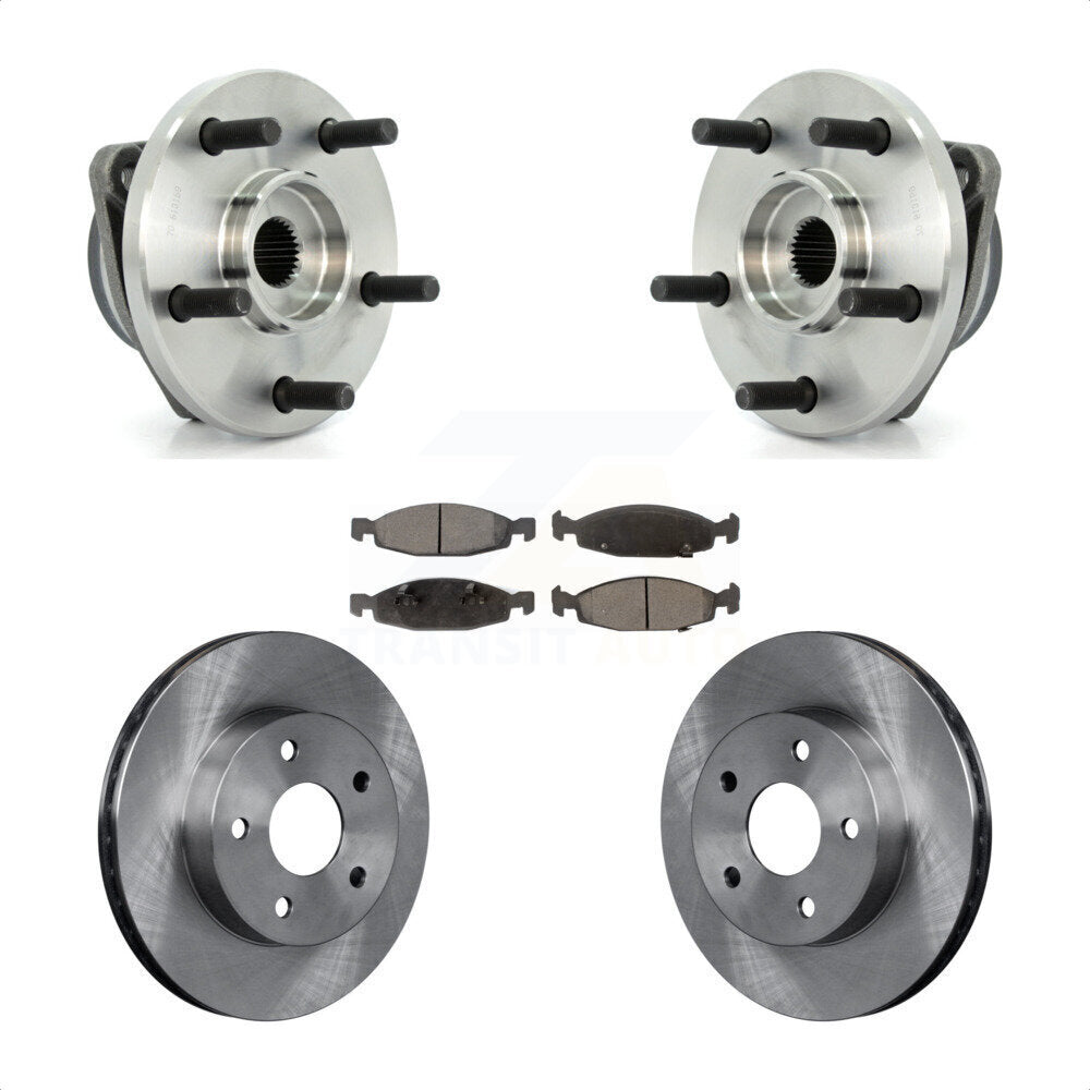Transit Auto KBB-104984 Wheel Bearing and Hub Assembly for 1999-2002 Jeep Grand Cherokee - Front product image