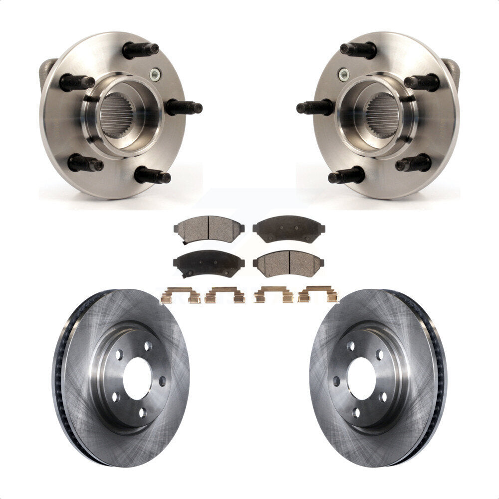 Transit Auto KBB-104990 Wheel Bearing and Hub Assembly for 2004-2008 Buick Allure, Buick LaCrosse, Pontiac Grand Prix - Front product image