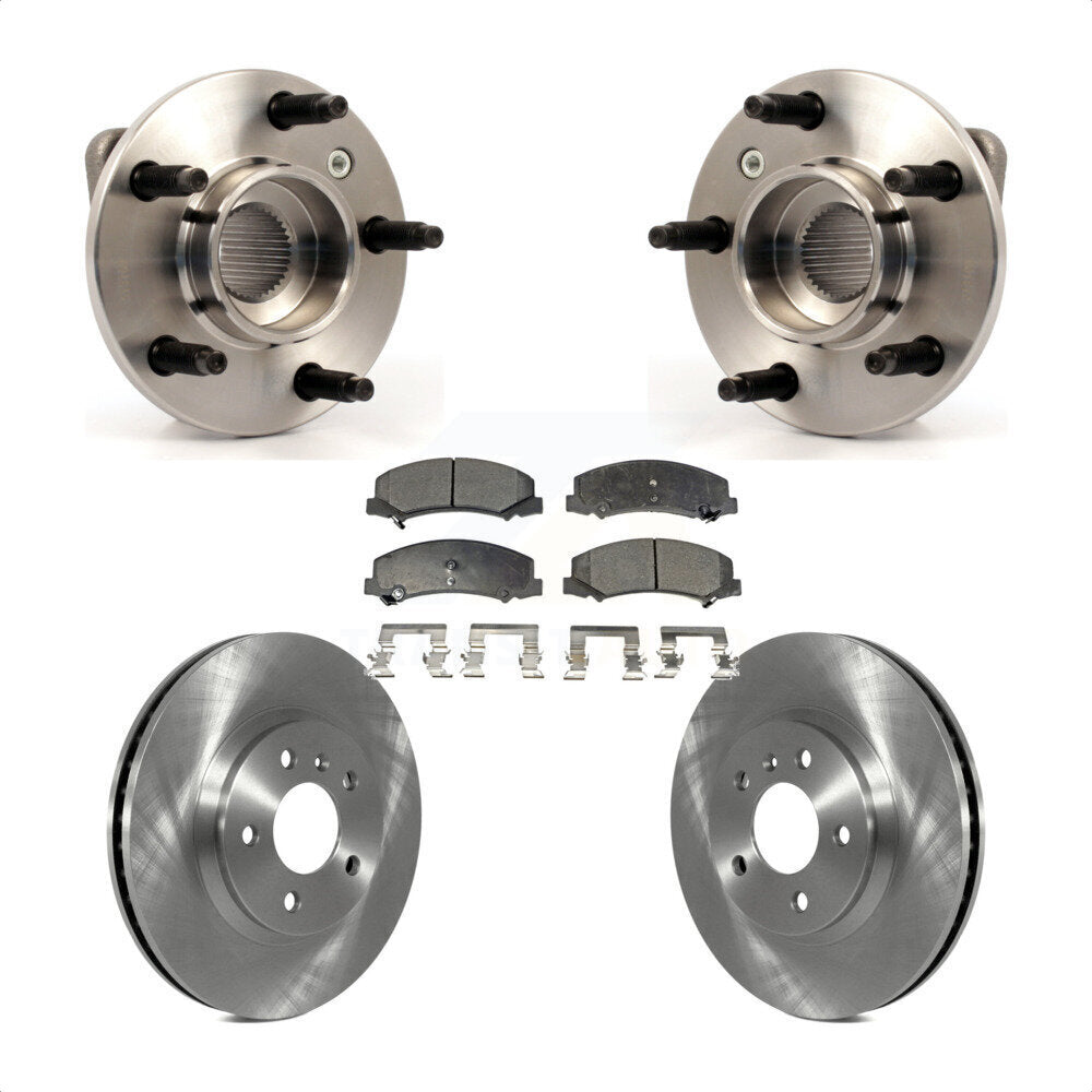 Transit Auto KBB-104991 Wheel Bearing and Hub Assembly for 2006-2008 Chevrolet Impala, Chevrolet Monte Carlo - Front product image