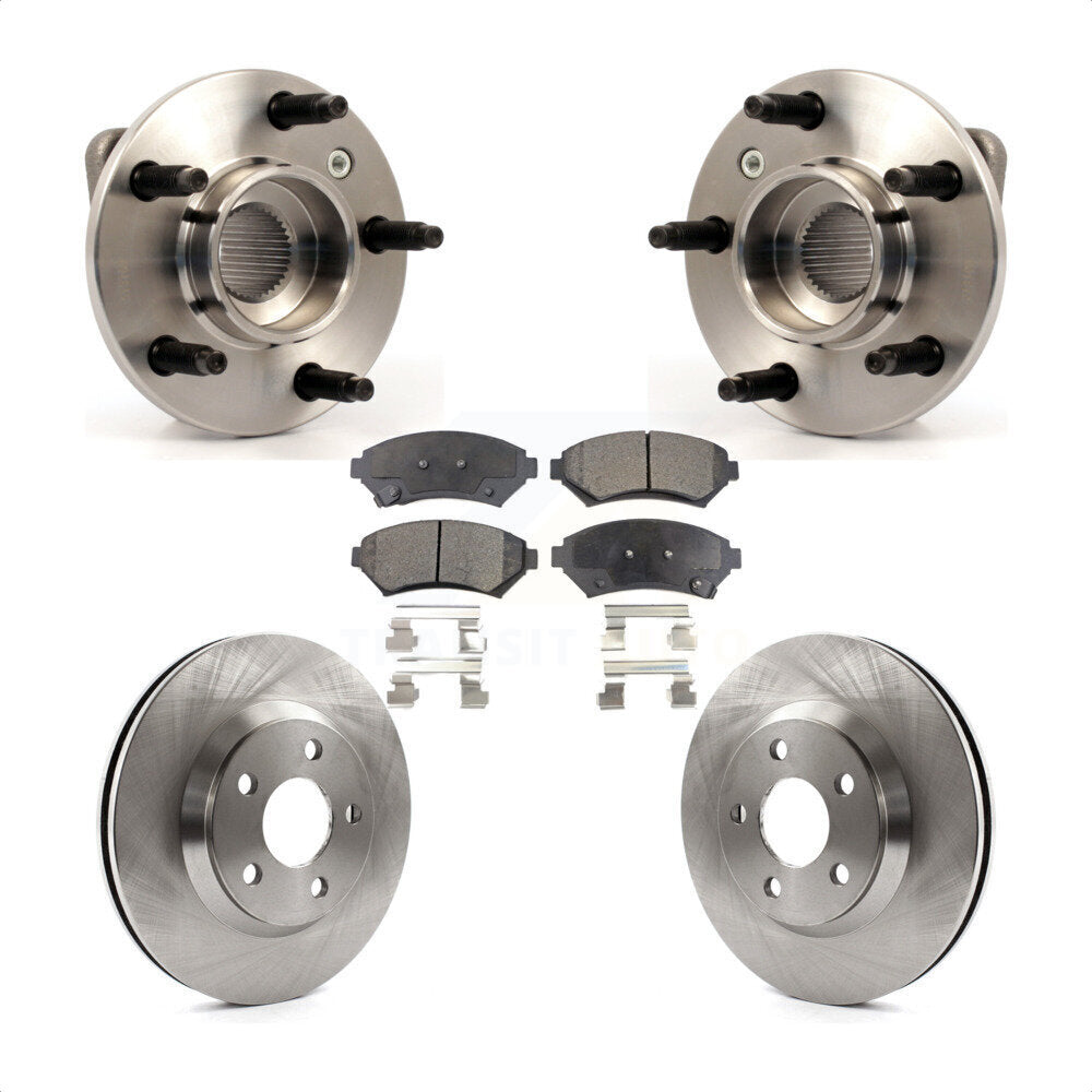 Transit Auto KBB-104992 Wheel Bearing and Hub Assembly for 2005 Chevrolet Impala, Chevrolet Monte Carlo - Front product image