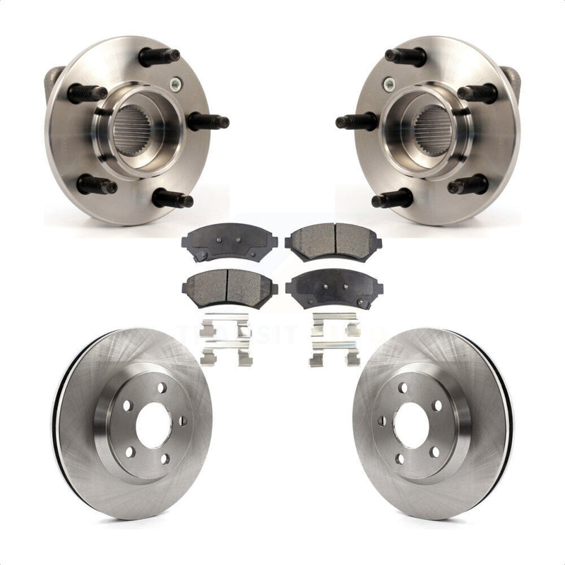 Transit Auto KBB-104992 Wheel Bearing and Hub Assembly for 2005 Chevrolet Impala, Chevrolet Monte Carlo - Front product image