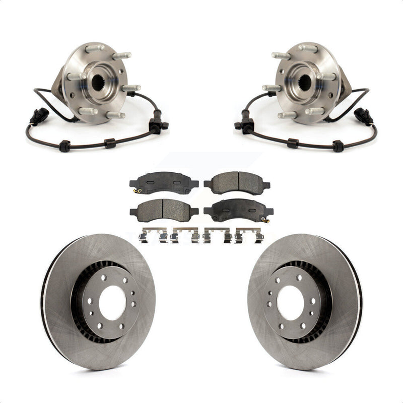 Transit Auto KBB-105002 Wheel Bearing and Hub Assembly for 2006-2009 GMC Envoy, Saab 9-7x, Buick Rainier & more - Front product image