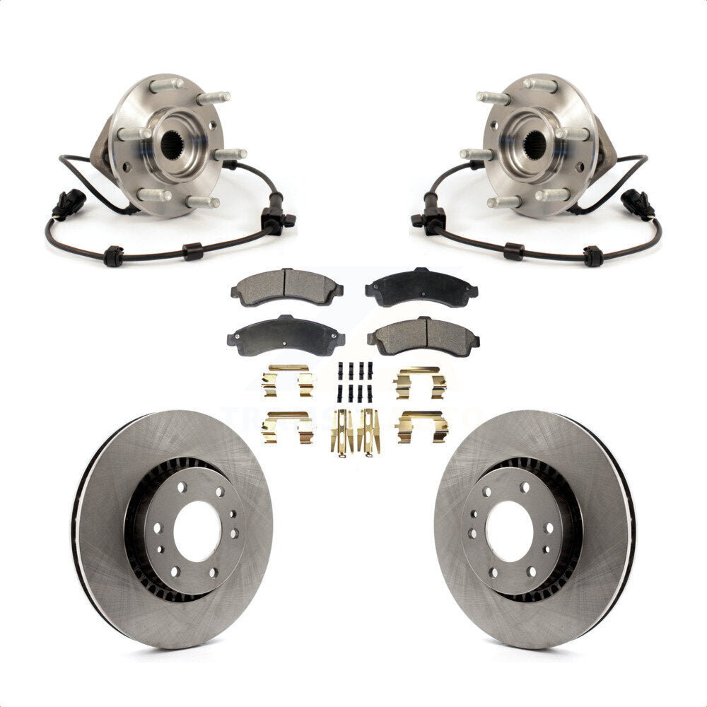 Transit Auto KBB-105003 Wheel Bearing and Hub Assembly for 2002-2006 Isuzu Ascender, GMC Envoy, Saab 9-7x & more - Front product image
