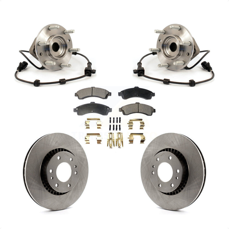 Transit Auto KBB-105003 Wheel Bearing and Hub Assembly for 2002-2006 Isuzu Ascender, GMC Envoy, Saab 9-7x & more - Front product image