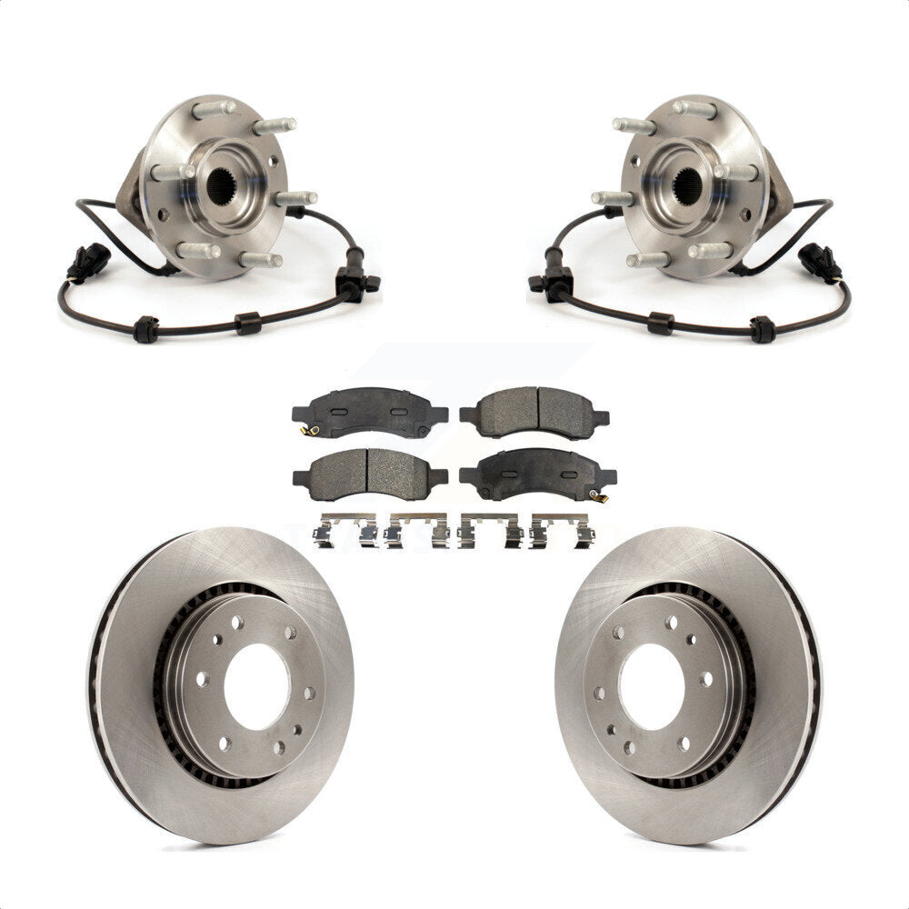 Transit Auto KBB-105004 Wheel Bearing and Hub Assembly for 2006-2009 GMC Envoy, Isuzu Ascender, Buick Rainier & more - Front product image
