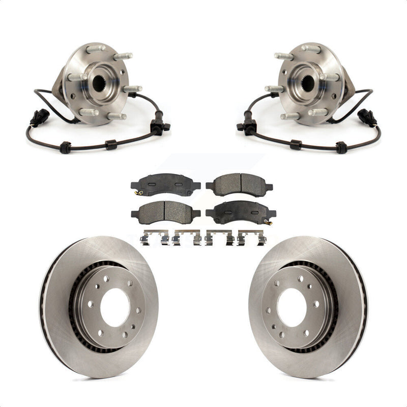 Transit Auto KBB-105004 Wheel Bearing and Hub Assembly for 2006-2009 GMC Envoy, Isuzu Ascender, Buick Rainier & more - Front product image