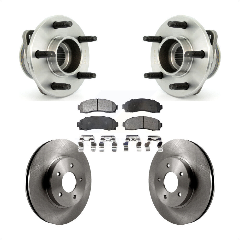 Transit Auto KBB-105007 Wheel Bearing and Hub Assembly for 2002-2007 Pontiac Torrent, Chevrolet Equinox, Saturn Vue - Front product image
