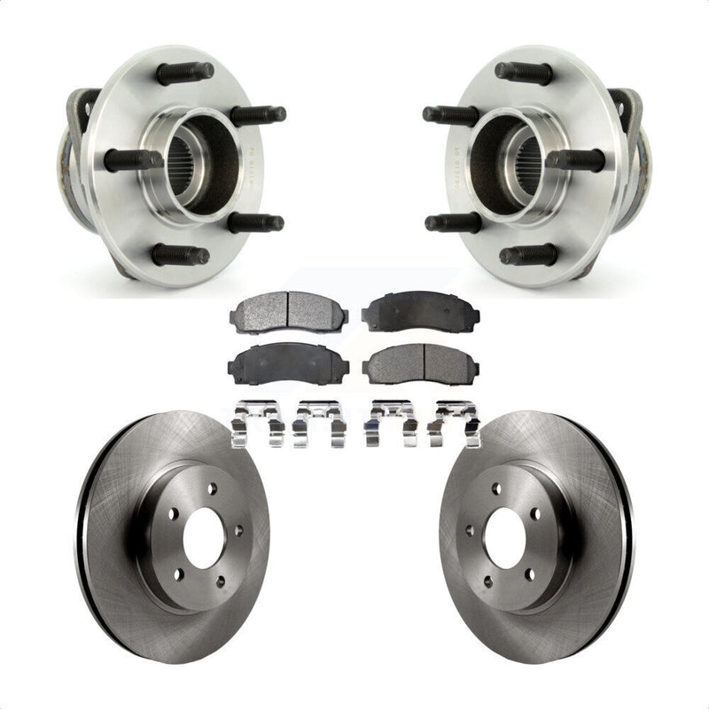 Transit Auto KBB-105007 Wheel Bearing and Hub Assembly for 2002-2007 Pontiac Torrent, Chevrolet Equinox, Saturn Vue - Front product image