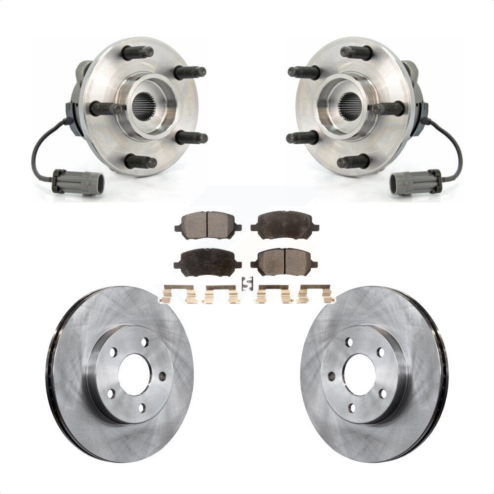 Transit Auto KBB-105027 Wheel Bearing and Hub Assembly for 2007-2010 Chevrolet Cobalt, Pontiac G5 - Front product image
