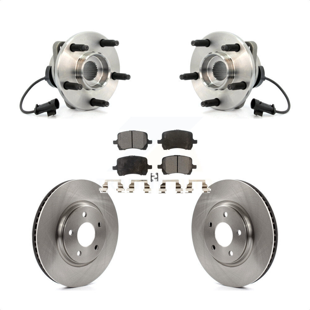 Transit Auto KBB-105035 Wheel Bearing and Hub Assembly for 2004-2012 Chevrolet Malibu, Pontiac G6, Saturn Aura - Front product image