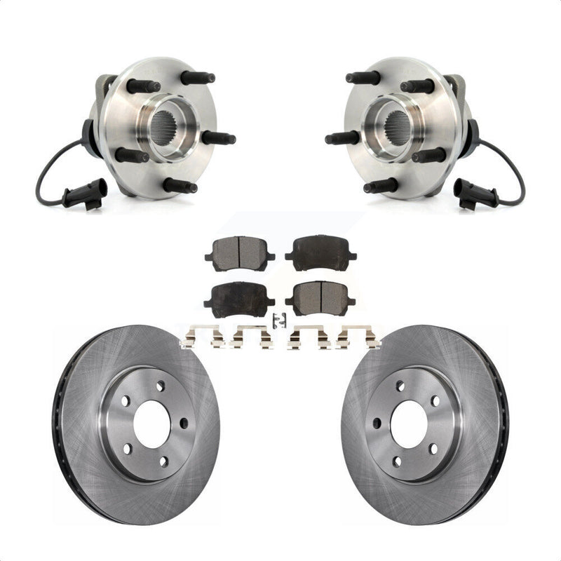 Transit Auto KBB-105037 Wheel Bearing and Hub Assembly for 2004-2008 Chevrolet Malibu, Pontiac G6 - Front product image