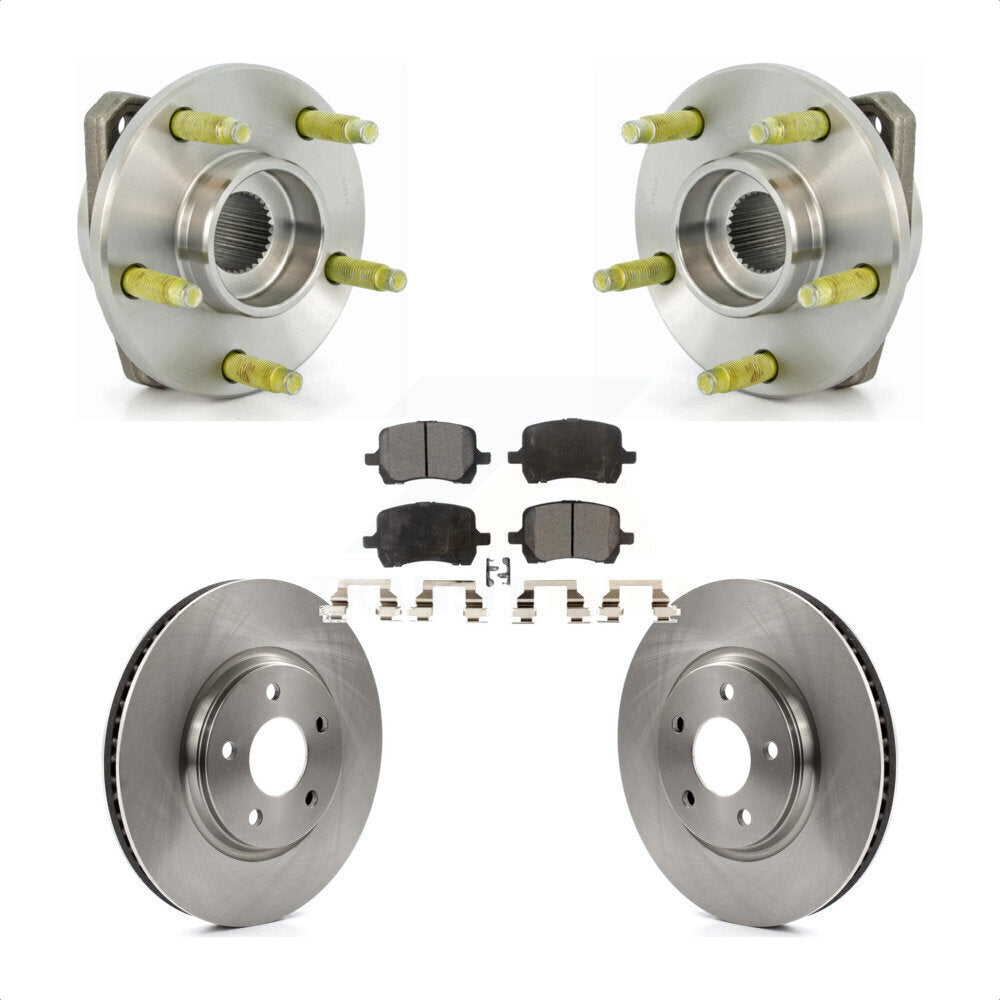 Transit Auto KBB-105039 Wheel Bearing and Hub Assembly for 2006-2007 Pontiac G6 - Front product image
