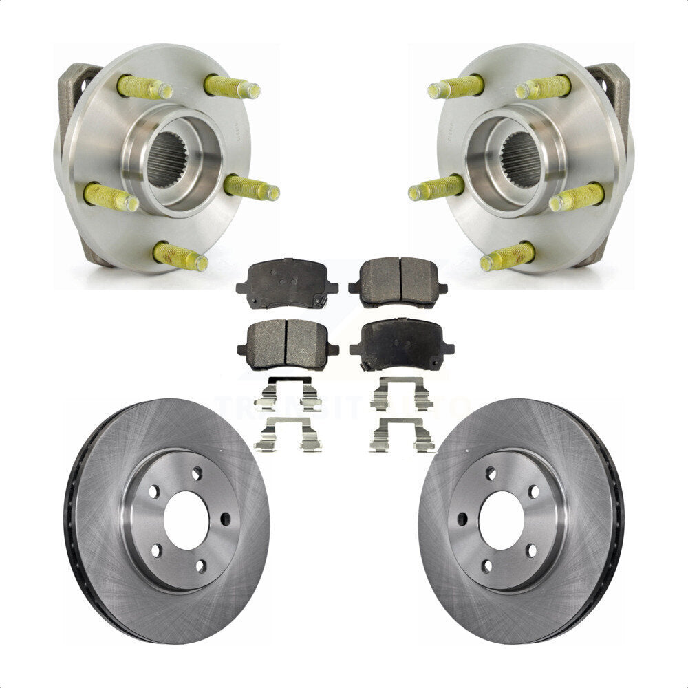Transit Auto KBB-105040 Wheel Bearing and Hub Assembly for 2004-2006 Chevrolet Malibu - Front product image