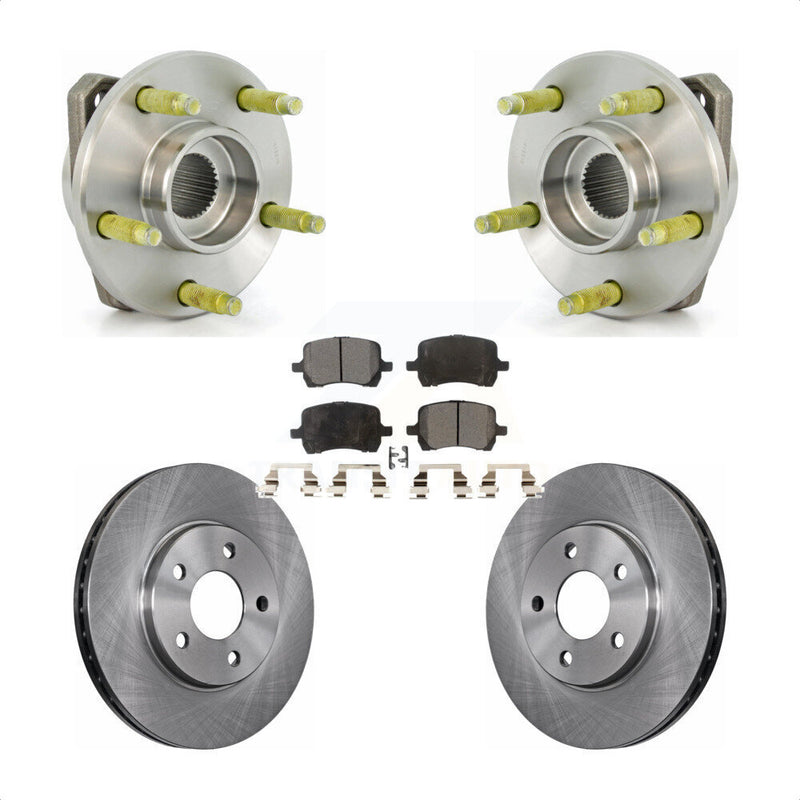 Transit Auto KBB-105041 Wheel Bearing and Hub Assembly for 2006-2007 Chevrolet Malibu, Pontiac G6 - Front product image