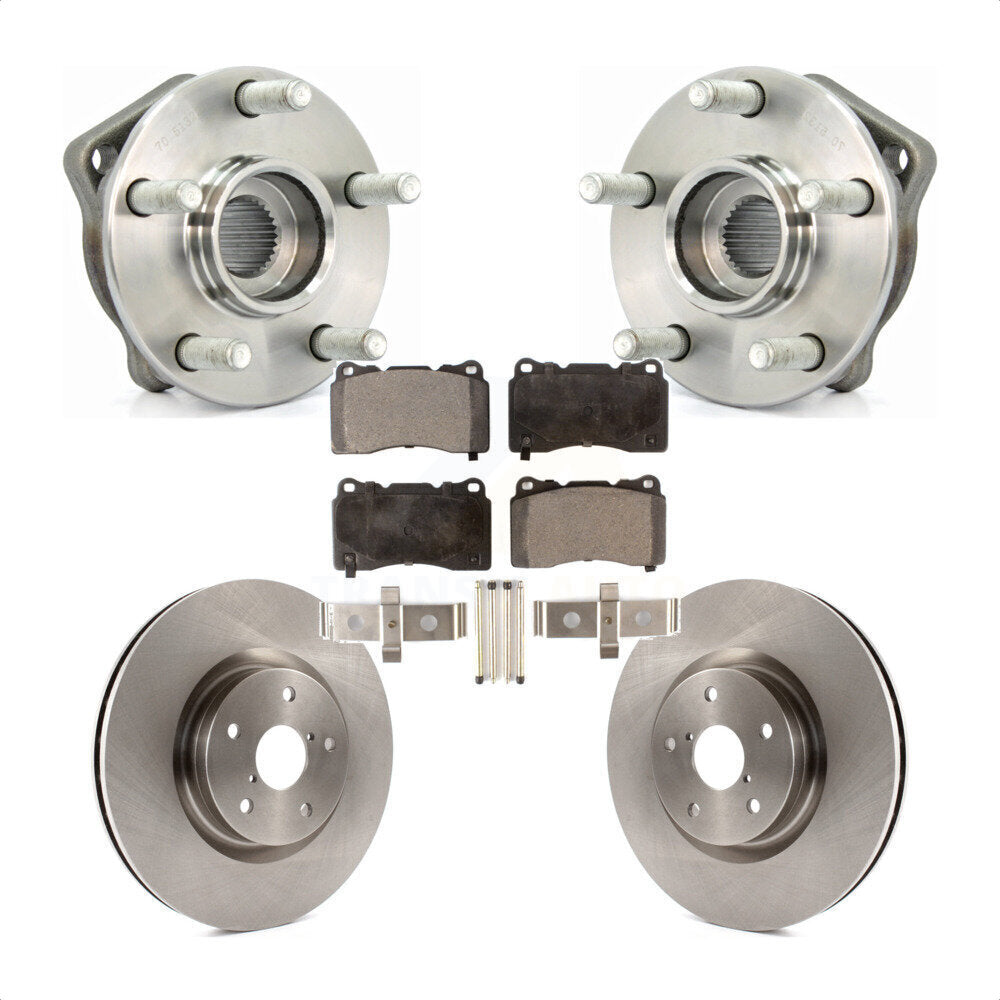 Transit Auto KBB-105049 Wheel Bearing and Hub Assembly for 2014 Subaru WRX - Front product image
