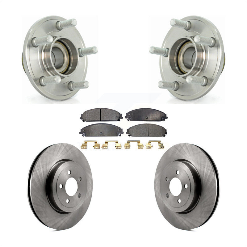 Transit Auto KBB-105060 Wheel Bearing and Hub Assembly for 2005-2014 Chrysler 300, Dodge Challenger, Dodge Charger & more - Front product image