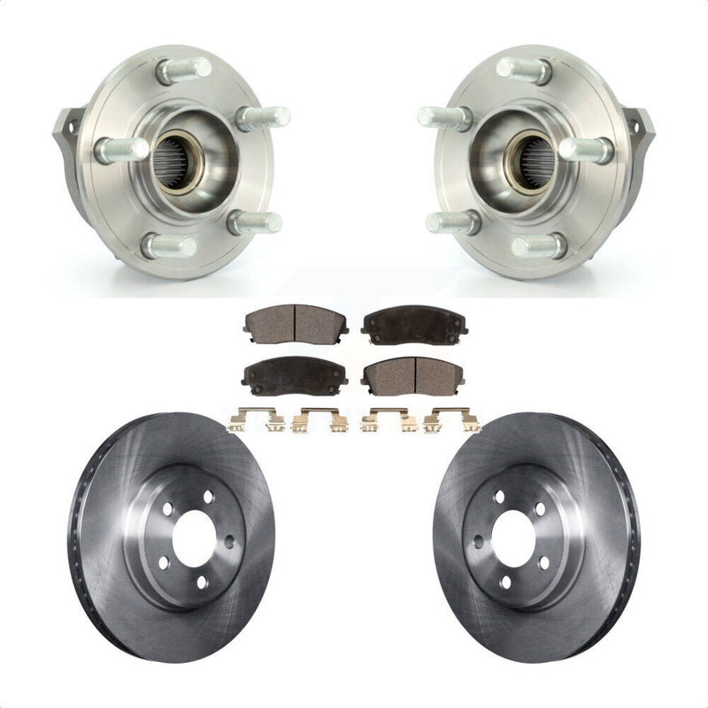 Transit Auto KBB-105062 Wheel Bearing and Hub Assembly for 2007-2023 Chrysler 300, Dodge Charger, Dodge Magnum - Front product image