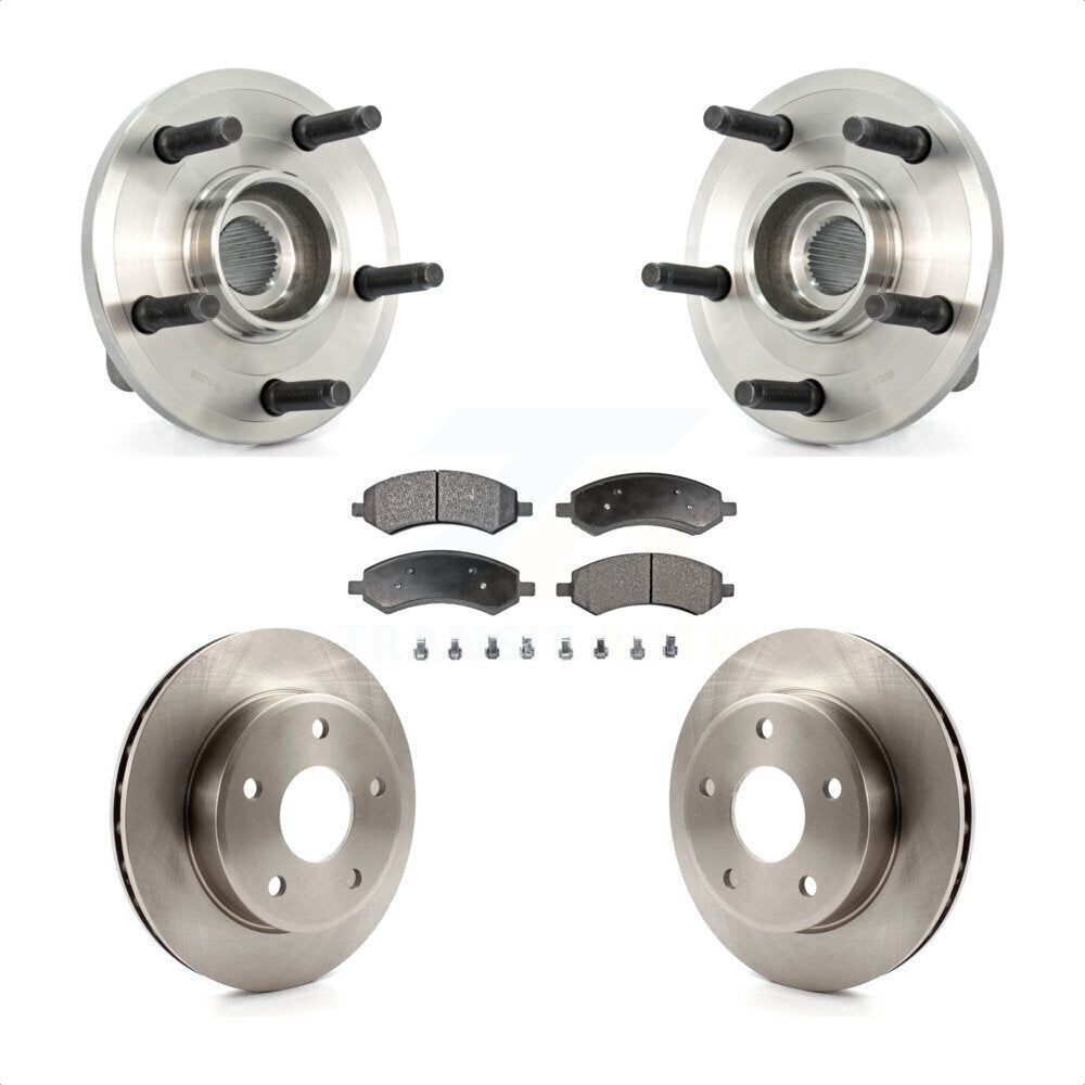 Transit Auto KBB-105066 Wheel Bearing and Hub Assembly for 2005-2010 Mitsubishi Raider, Dodge Dakota - Front product image