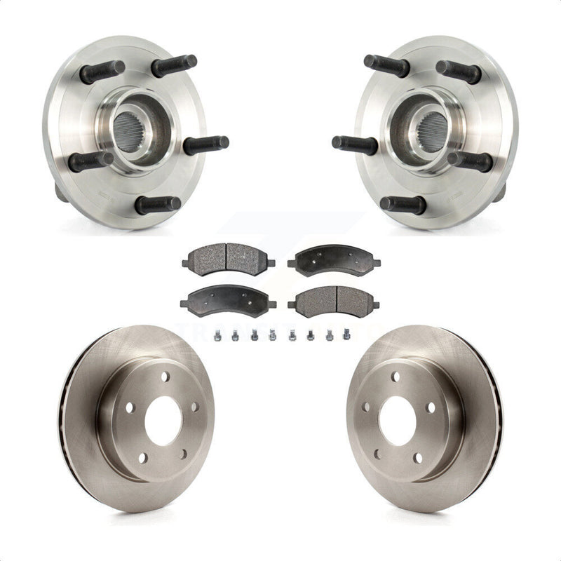 Transit Auto KBB-105066 Wheel Bearing and Hub Assembly for 2005-2010 Mitsubishi Raider, Dodge Dakota - Front product image