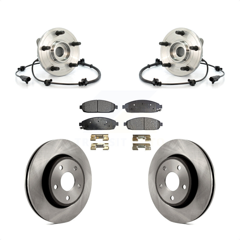 Transit Auto KBB-105069 Wheel Bearing and Hub Assembly for 2005-2010 Jeep Grand Cherokee, Jeep Commander - Front product image
