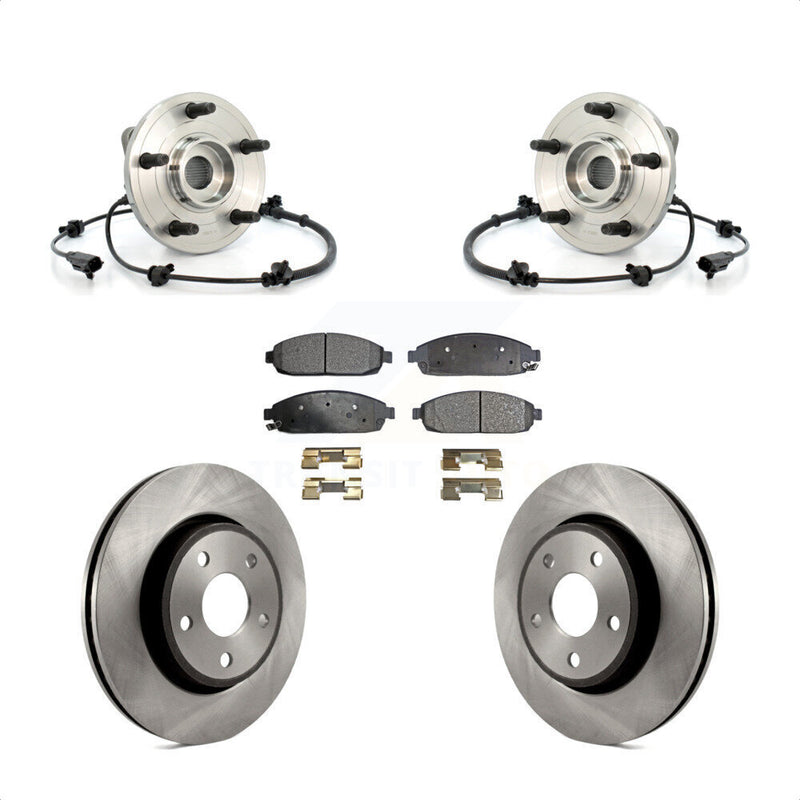 Transit Auto KBB-105069 Wheel Bearing and Hub Assembly for 2005-2010 Jeep Grand Cherokee, Jeep Commander - Front product image