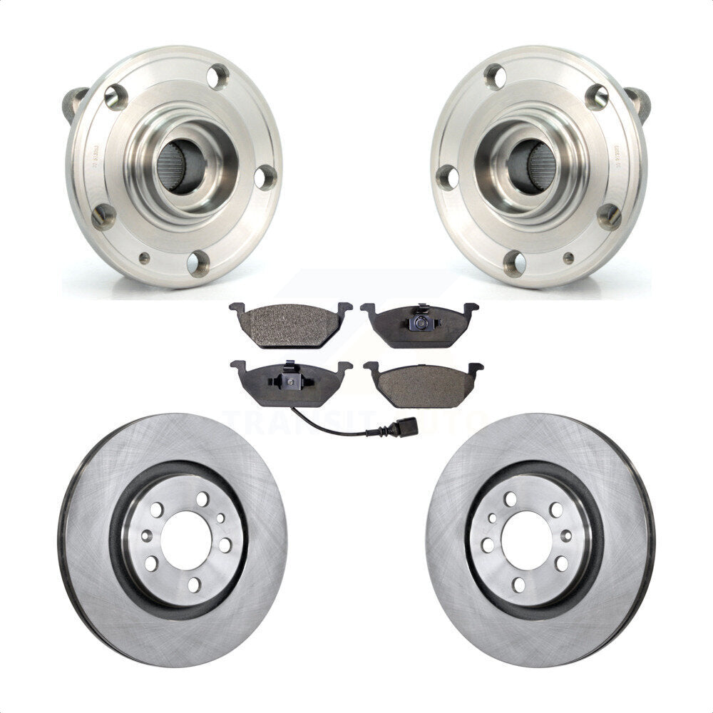 Transit Auto KBB-105077 Wheel Bearing and Hub Assembly for 2005-2009 Volkswagen Jetta City, Volkswagen Jetta - Front product image