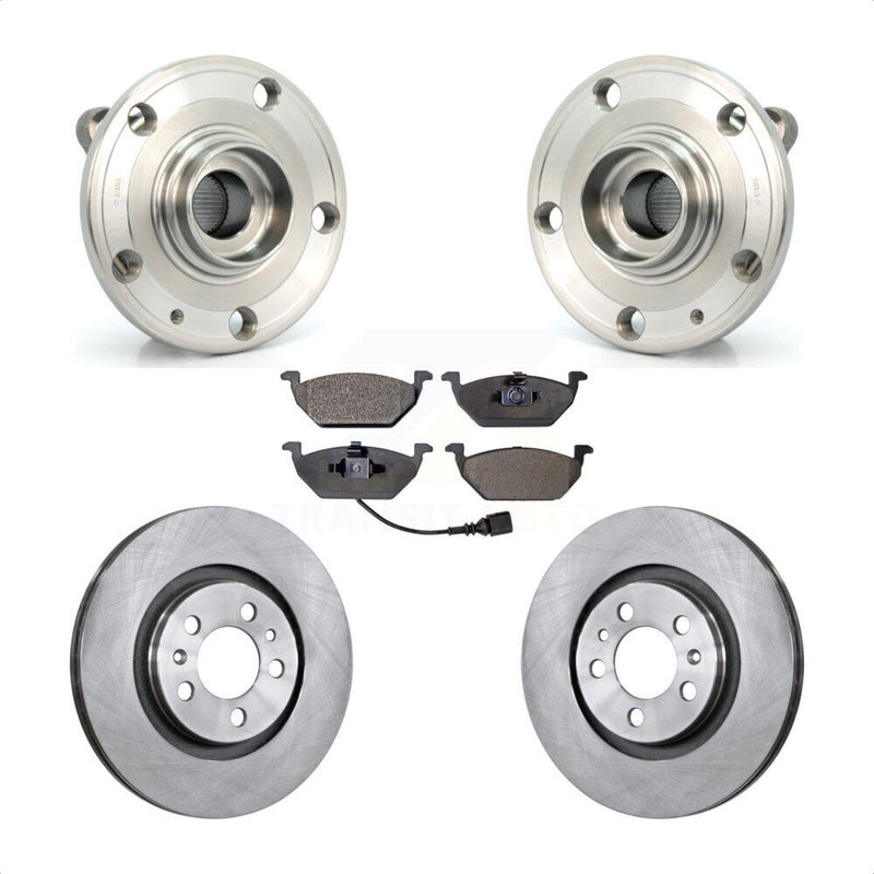 Transit Auto KBB-105077 Wheel Bearing and Hub Assembly for 2005-2009 Volkswagen Jetta City, Volkswagen Jetta - Front product image