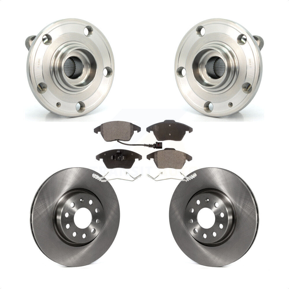 Transit Auto KBB-105080 Wheel Bearing and Hub Assembly for 2005-2019 Volkswagen Beetle, Volkswagen CC, Volkswagen Jetta & more - Front product image