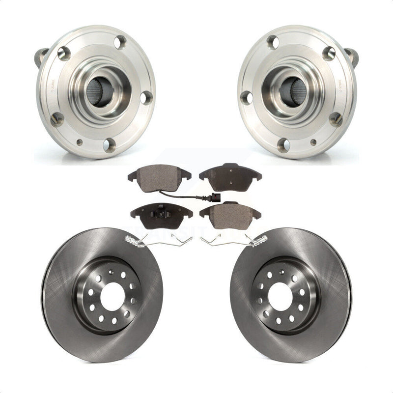 Transit Auto KBB-105080 Wheel Bearing and Hub Assembly for 2005-2019 Volkswagen Beetle, Volkswagen CC, Volkswagen Jetta & more - Front product image