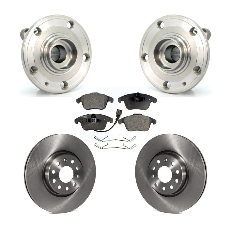 Transit Auto KBB-105081 Wheel Bearing and Hub Assembly for 2009-2020 Volkswagen Tiguan Limited, Audi Q3, Audi Q3 Quattro & more - Front product image