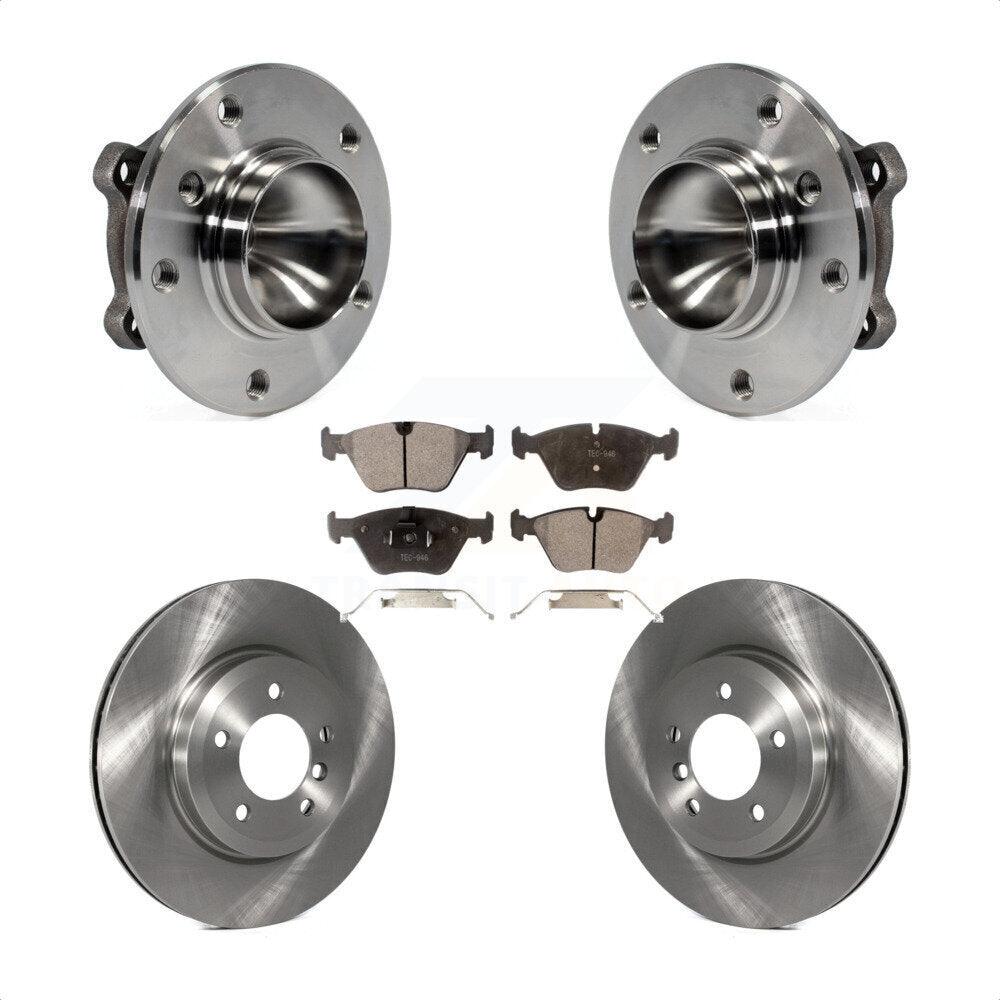 Transit Auto KBB-105088 Wheel Bearing and Hub Assembly for 2006 BMW 330Ci - Front product image