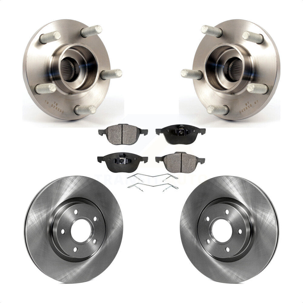 Transit Auto KBB-105098 Wheel Bearing and Hub Assembly for 2004-2013 Volvo C30, Volvo C70, Volvo S40 & more - Front product image