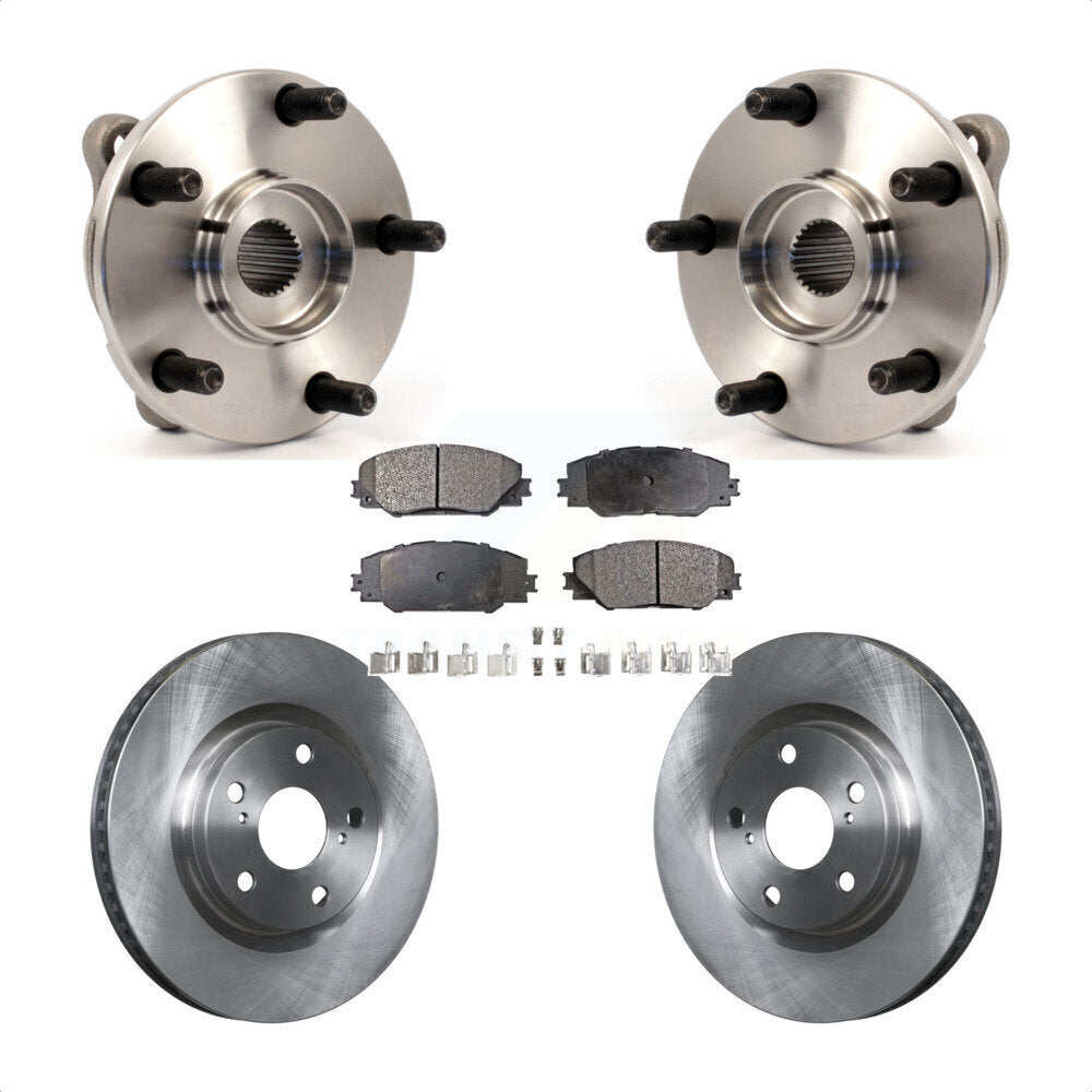 Transit Auto KBB-105099 Wheel Bearing and Hub Assembly for 2006-2018 Toyota Corolla iM, Scion iM, Scion tC & more - Front product image