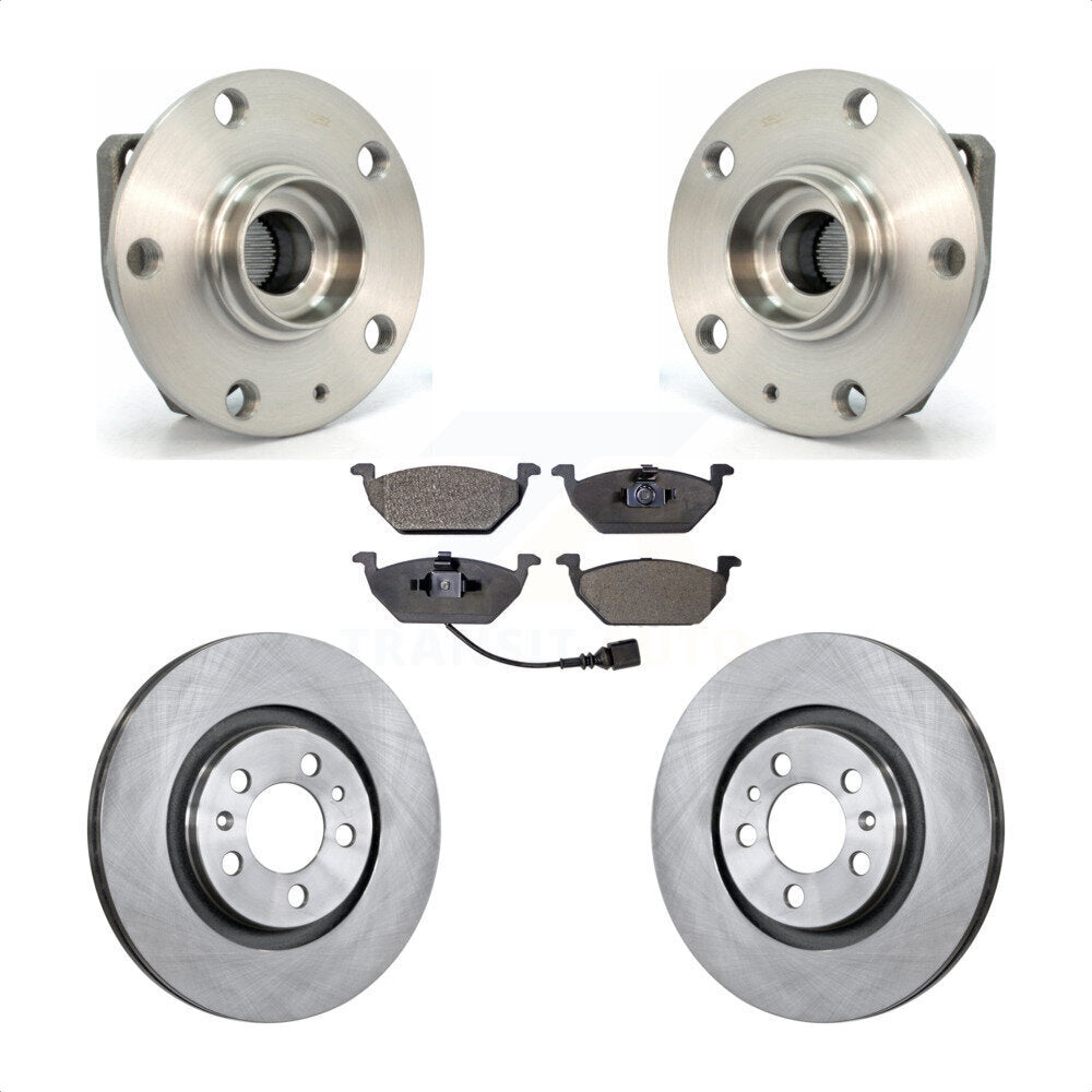 Transit Auto KBB-105104 Wheel Bearing and Hub Assembly for 2007-2010 Volkswagen Golf City - Front product image