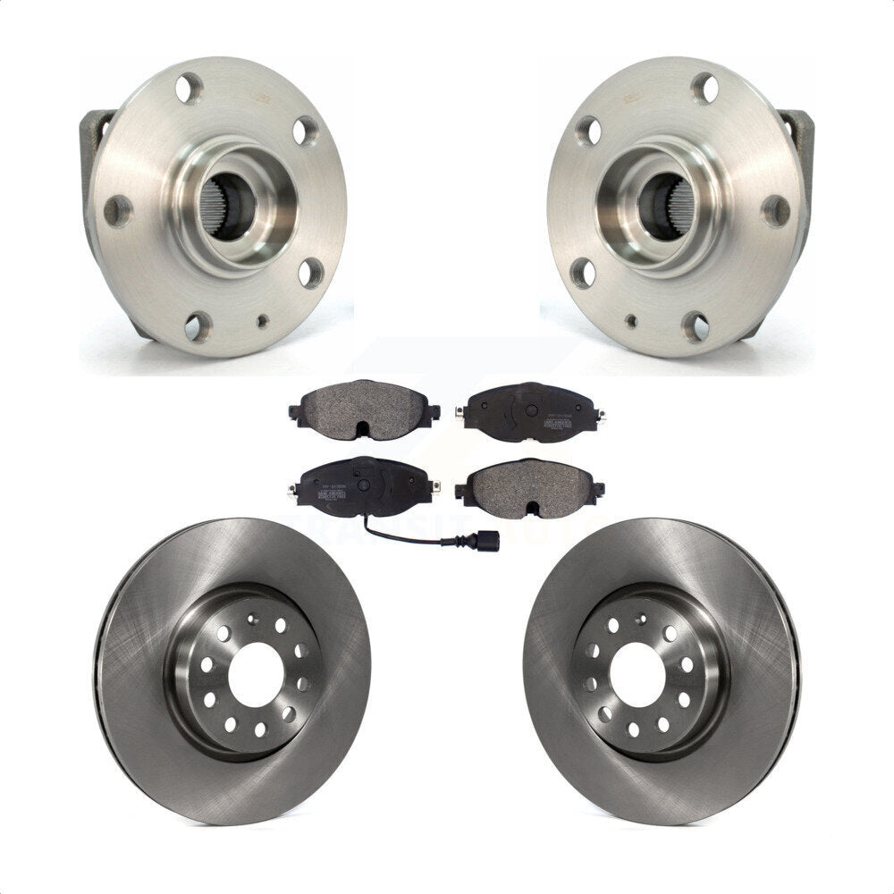 Transit Auto KBB-105107 Wheel Bearing and Hub Assembly for 2017-2019 Volkswagen Golf Alltrack - Front product image