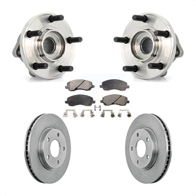 Transit Auto KBB-105110 Wheel Bearing and Hub Assembly for 2009 Dodge Caliber - Front product image