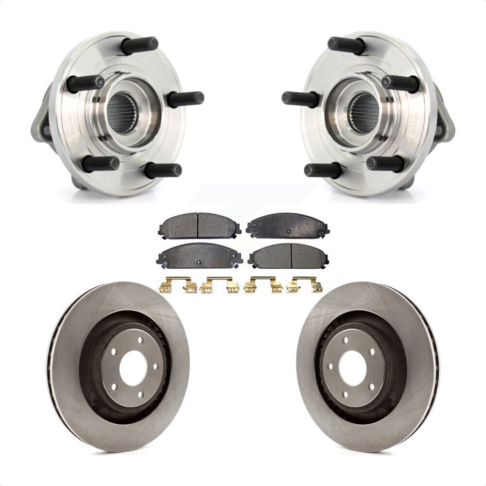 Transit Auto KBB-105112 Wheel Bearing and Hub Assembly for 2009-2014 Chrysler 200, Dodge Avenger, Dodge Caliber - Front product image