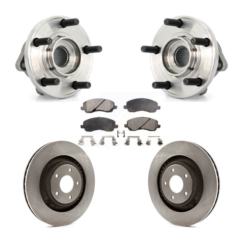 Transit Auto KBB-105113 Wheel Bearing and Hub Assembly for 2009-2012 Chrysler 200, Dodge Avenger, Dodge Caliber - Front product image
