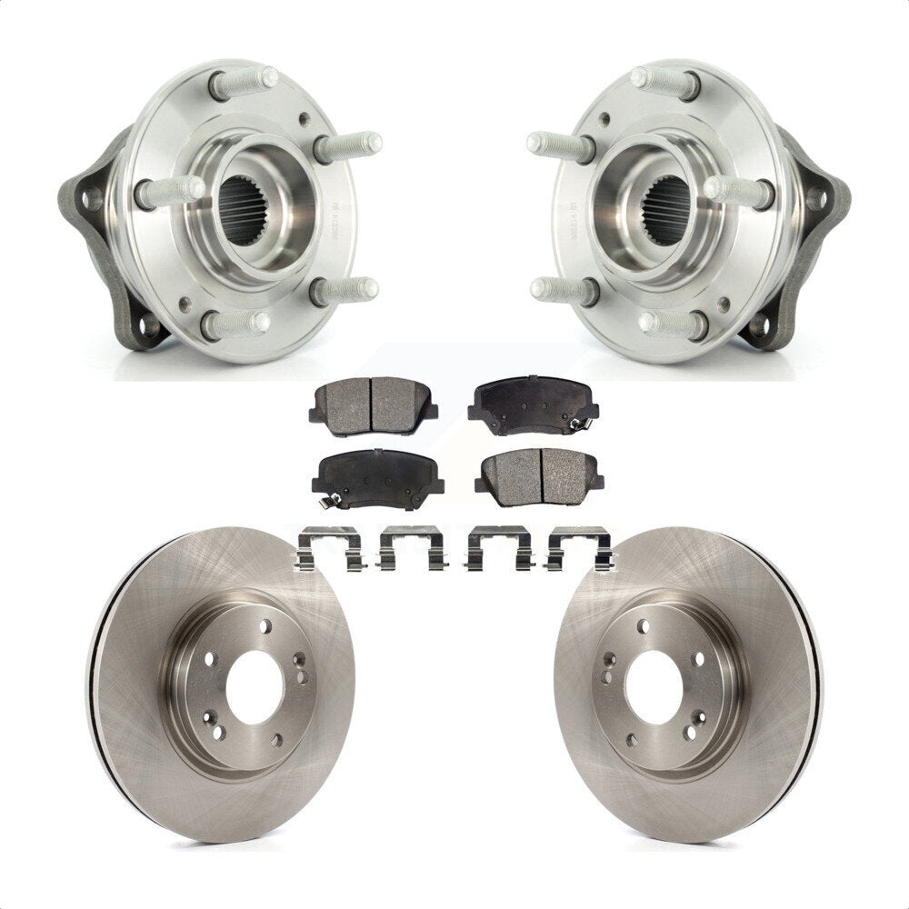 Transit Auto KBB-105117 Wheel Bearing and Hub Assembly for 2010-2013 Kia Sorento, Hyundai Santa Fe - Front product image