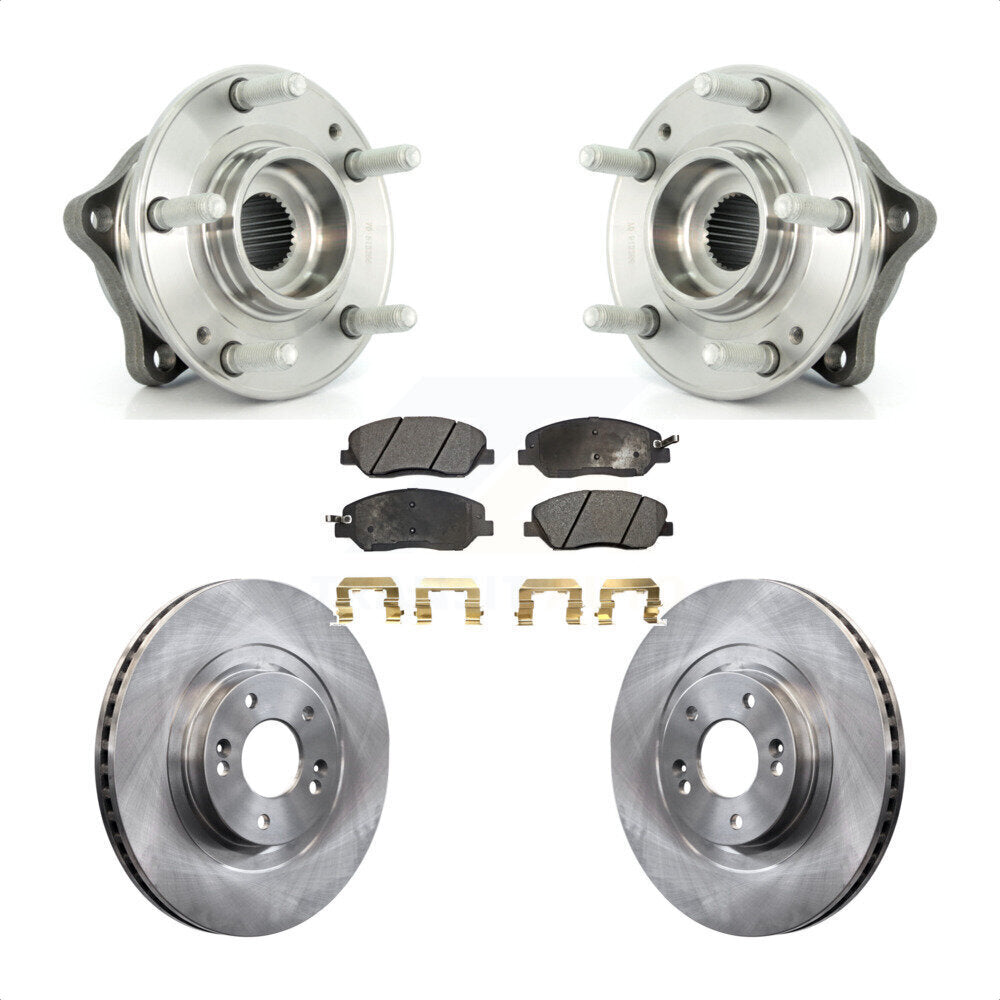 Transit Auto KBB-105118 Wheel Bearing and Hub Assembly for 2013-2015 Hyundai Santa Fe, Hyundai Santa Fe XL - Front product image