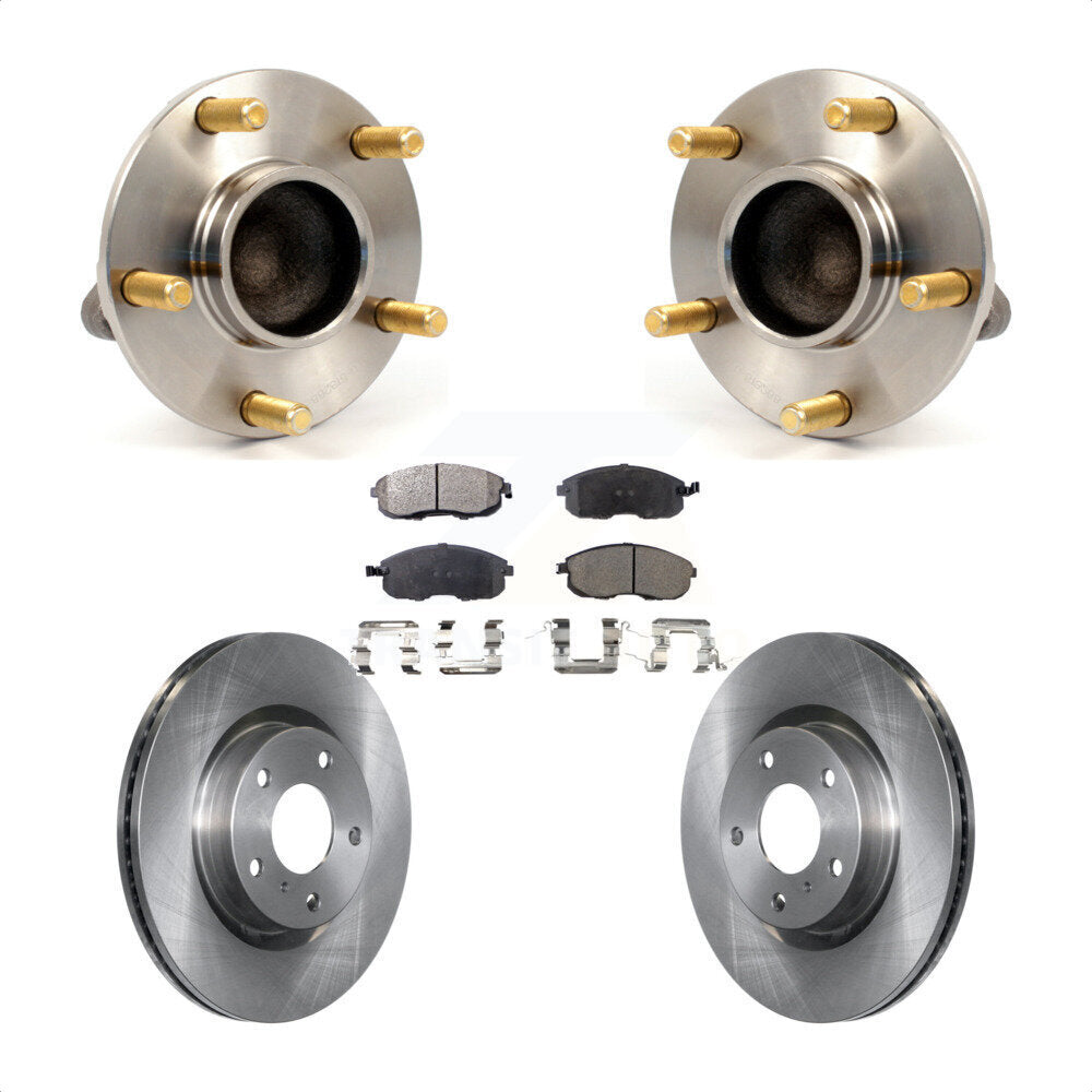 Transit Auto KBB-105122 Wheel Bearing and Hub Assembly for 2003-2005 INFINITI G35, Nissan 350Z - Front product image