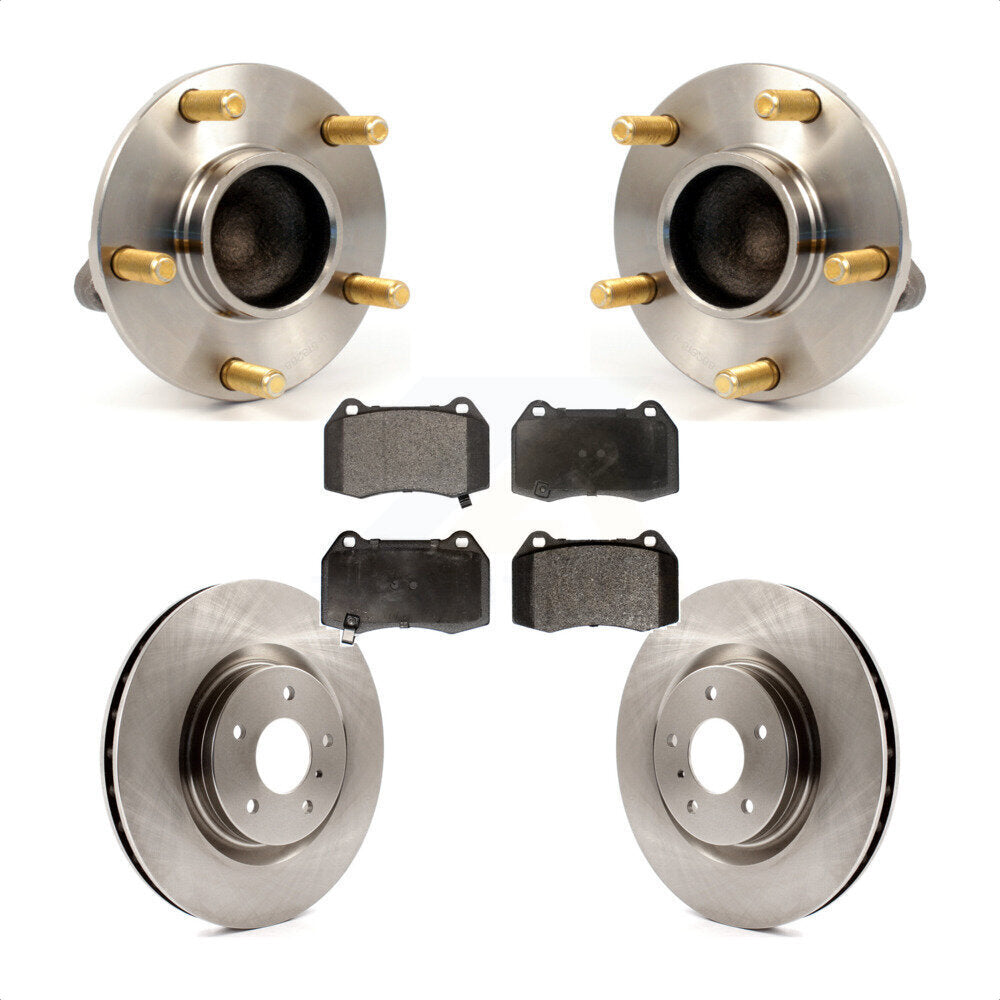 Transit Auto KBB-105123 Wheel Bearing and Hub Assembly for 2003-2009 INFINITI G35, Nissan 350Z - Front product image