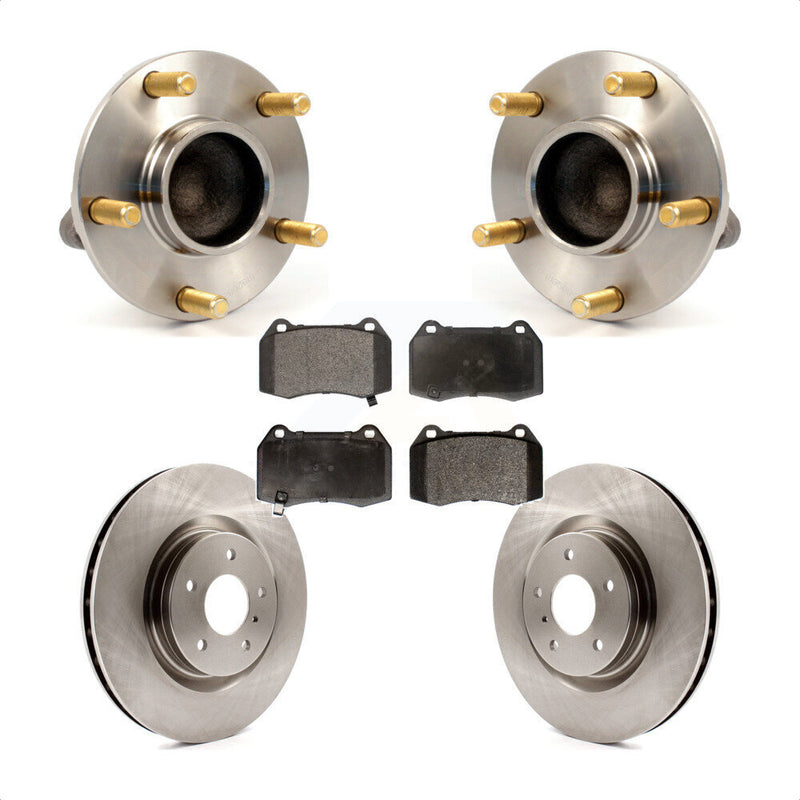 Transit Auto KBB-105123 Wheel Bearing and Hub Assembly for 2003-2009 INFINITI G35, Nissan 350Z - Front product image
