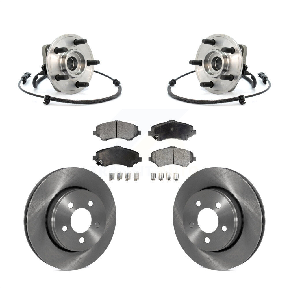 Transit Auto KBB-105125 Wheel Bearing and Hub Assembly for 2007-2012 Dodge Nitro, Jeep Liberty - Front product image