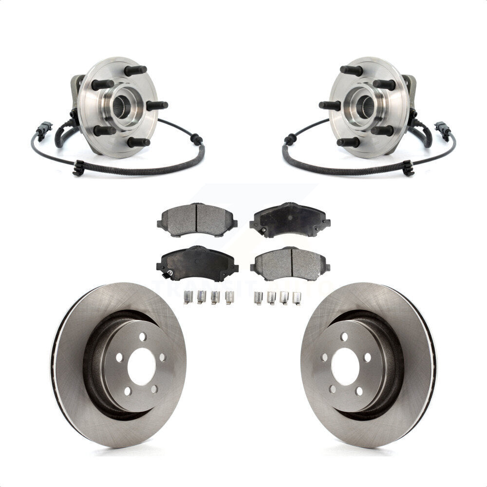Transit Auto KBB-105126 Wheel Bearing and Hub Assembly for 2008-2012 Dodge Nitro, Jeep Liberty - Front product image