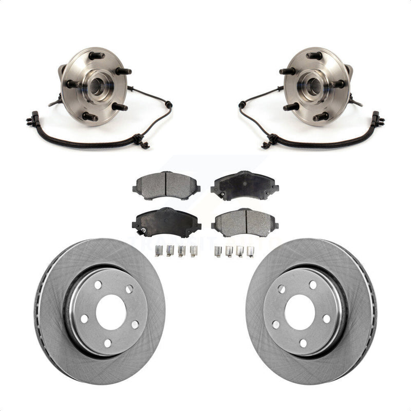 Transit Auto KBB-105129 Wheel Bearing and Hub Assembly for 2007-2010 Jeep Wrangler - Front product image