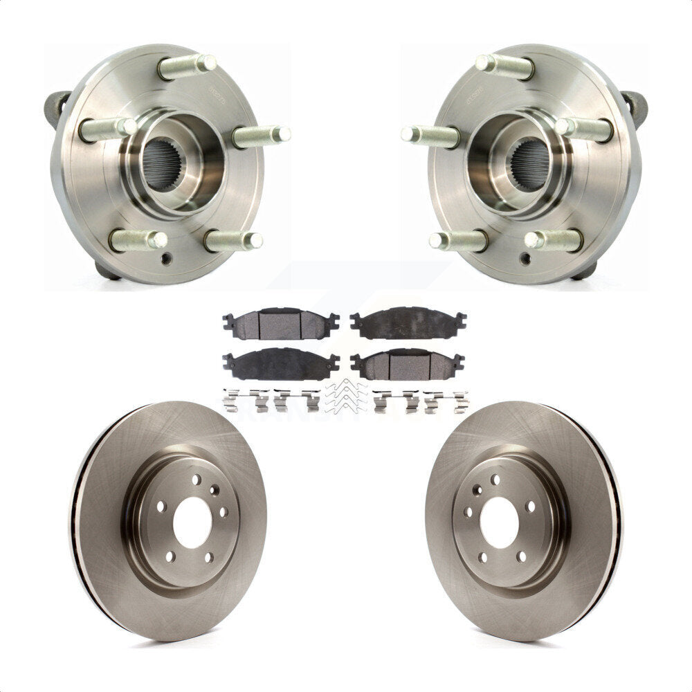Transit Auto KBB-105137 Wheel Bearing and Hub Assembly for 2009-2019 Ford Flex, Lincoln MKS, Ford Taurus & more - Front product image