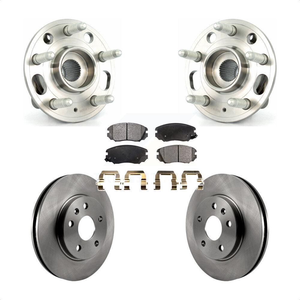 Transit Auto KBB-105166 Wheel Bearing and Hub Assembly for 2011-2017 Chevrolet Malibu Limited, Chevrolet Malibu, Buick LaCrosse & more - Front product image